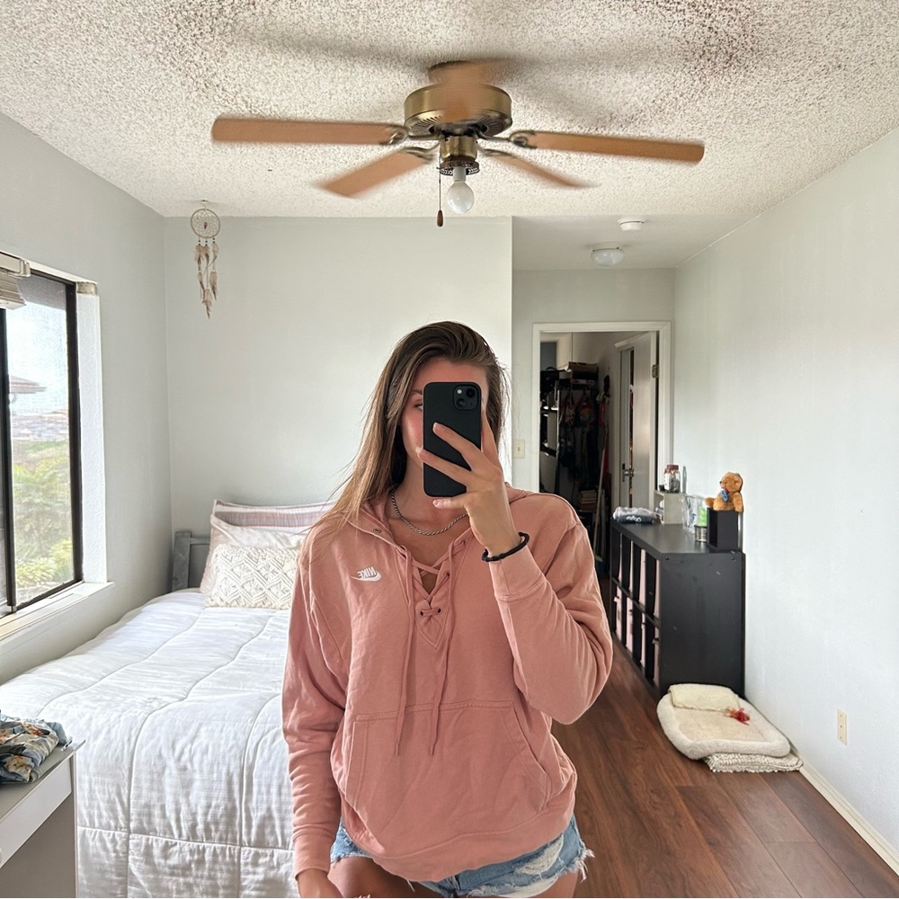 Nike Lace-Up Hoodie